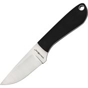 Benchmark 001 Neck Fixed Blade Knife with Black Micarta Handle