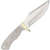 Blank 080 Clip Point Blade Knife with Fingergrooved Handle