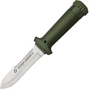 Aitor 16017 Jungle King III Fixed Blade Knife with OD Green Polymer Handle