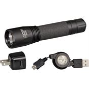 ASP Tools 35625 Triad LED USB Flashlight Powered by an 18650-Lithium Lon Battery