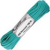 Parachute Cords 015H 100 Feet Length Teal Green Parachute Cord