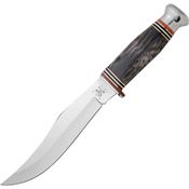 Case 17910 Hunter Buffalo Horn Fixed Blade Knife