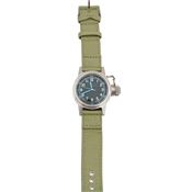 China Made M2788 U.S.N. BU Ships Watch with Vintage Type Khaki Cotton Wrist Band