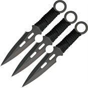 China Made MI185 Three Piece Throwing Set Fixed Blade Knife