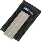 AccuSharp 027C Diamond Pocket Stone with Black Belt Pouch