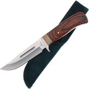 Frost BKH202PW Blackhills Northern Hills Explorer Fixed Blade Knife with Pakkawood Handle