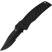 Gerber 0594 Swagger Part Serrated Linerlock Folding Pocket Knife
