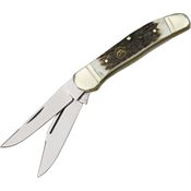 Hen & Rooster 232DS Copperhead Folding Pocket Knife with Deer Stag Handle