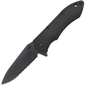 Maxpedition FXSB Ferox Part Serrated Drop Point Linerlock Folding Pocket Knife