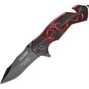 Tac Force 759BR Dragon Strike Rescue Linerlock Folding Pocket Knife