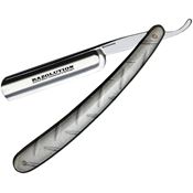 Linder 888104 Razolution Vintage Razor with Silver Faux Aluminum Celluloid Handle