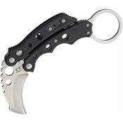 Mantis NMK4 Vuja De Karambit Folding Pocket Knife with Black G-10 Handle