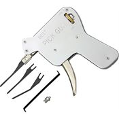 China Made 220044 Misc Lock Pick Gun Professional Lock Picking Tool with Gun shaped stainless Handle