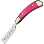 Rough Rider 1361 Mini Razor Folding Pocket Knife with Pink Bone Handle