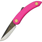 Svord Peasant 148 Mini Peasant Folding Pocket Knife with Pink Polypropylene Handle