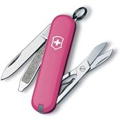 Swiss Army 0622351X5 Victorinox Classic Swiss Army Knife with Pink Composition Handle