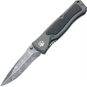 Boker 111054DAM Leopard Damascus II Linerlock Folding Pocket Knife