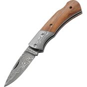 Magnum M01MB171DAM Mistress Damascus Lockback Folding Pocket Knife