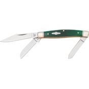 Rough Rider 587 Stockman Folding Pocket Knife with Gunstock Bone Handle