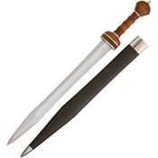 Legacy Arms 023 Maintz Gladius Sword with Grooved Brown Hardwood Handle