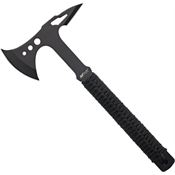 Mtech AXE8B Black Coated Axe with Black Handle Cord Wrapped Handle