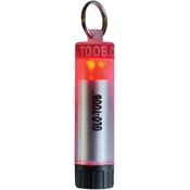 Glo-Toob 1094 AAA Series Red Clear Cylindrical Housing with GLO-TOOB Logo