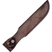 Pakistan 6600 Fixed Blade Belt Sheath Fixed Blade Knife with Brown Leather Construction