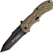 Smith & Wesson BLOP3TD Black Ops Assisted Opening Tanto Point Linerlock Folding Pocket Knife