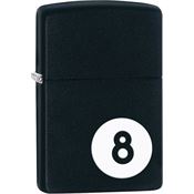 Zippo 28432 8-Ball with Black Matte Finish