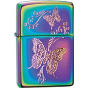 Zippo 28442 Butterflies with Spectrum Finish