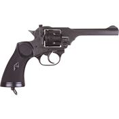 Denix 1119 Webly British Revolver with Black Finish Metal Construction