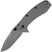 Kershaw 1556TI Cryo II Assisted Opening Framelock Folding Pocket Knife with Stainless Handles