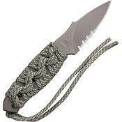 Mission 0900PS MPU-TI One-Piece Titanium Knife with Skeletonized ACU cord wrap Handle