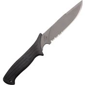Mission 1801PS MPT-TI Titanium Blade Knife with Black Injection Molded Hytrel Handle