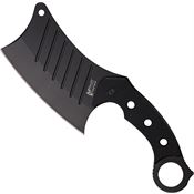MTech X8097 Cleaver Stainless with Black G-10 Handle