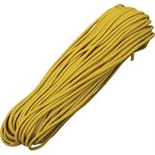 Parachute Cords 1081H 100 Feet Parachute Cord Yellow/Gold with Nylon Construction