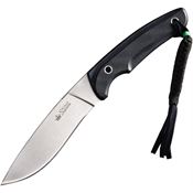 Kizylar 0031 Savage Fixed Blade Knife with 3-D Textured Black G-10 Handles