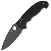 Spyderco 95GPBBK2 Manix2 XL Stainless Folding Pocket Knife with G-10 Handle