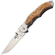 Elk Ridge 519 Maple Framelock Folding Pocket Knife