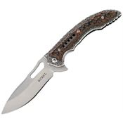 CRKT 5460 Ikoma Fossil Small Framelock Folding Pocket Knife