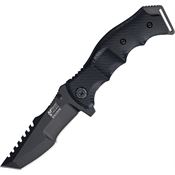 MTech XA805 Tactical Fighting Assisted Opening Tanto Point Linerlock Folding Pocket Knife