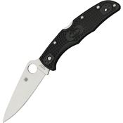 Spyderco 10FPBK Endura Flat Ground Lockback Folding Pocket Knife with Reinforced Nylon Handles