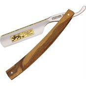 Timor 382 Straight Razor Lion with Natural Maplewood Handle