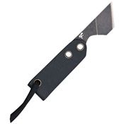 Fred Perrin DKPLB Le Kiridashi Black Finish Folder Folding Pocket Knife with Black G-10 Handle