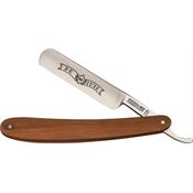 Timor M394 Straight Razor with Dark Plum Wood Handle