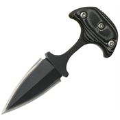 ABKT Tac 0016 Neck Fixed Dagger Blade Knife with T-Handle