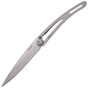 Deejo 1CN000 Stainless 37 gram Linerlock Folding Pocket Knife