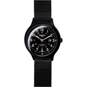 Dakota 7763 Field Watch Large with Black Plastic Casing