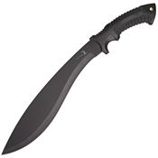 Elk Ridge 523B 19 inch Black Bolo Machete with Black Double Injection Molded Handle