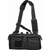 5.11 Tactical 56181 4 Self Healing Zippers Banger Bag Black with Nylon Construction